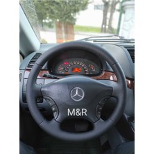 Mercedes Sprenter Vito Crafter Kaplama Deri Direksiyon Kılıfı