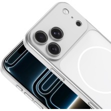 Zipax Apple iPhone 16 Pro Uyumlu Kılıf M-Safe Şarj Özellikli Kamera Korumalı Dönüşüm Kapak Zr-Spark