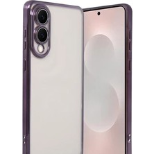 Zipax Samsung Galaxy S25 Edge Uyumlu Kılıf Silikon Lazer Lensli Kamera Korumalı Azn-Razer