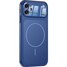 Zipax Apple iPhone 11 Uyumlu Kılıf M-Safe Şarj Özellikli Kamera Korumalı Dönüşüm Kapak Zr-Formen