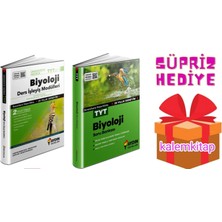 Aydın Yayınları Tyt Biyoloji Ders Işleyiş Modülleri & Soru Bankası ( 2 Kitap Set Sürpriz Hediyeli )