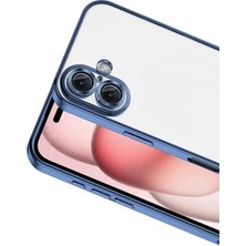 Zipax Apple iPhone 17 Uyumlu Kılıf Silikon Lazer Lensli Kamera Korumalı Azn-Razer