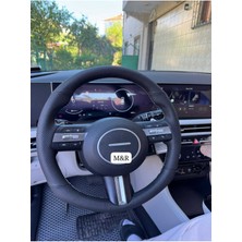 Tucson 2025 Model Orijinal Kaplama Deri Direksiyon Kılıfı