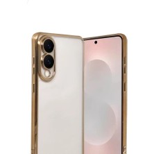 Zipax Samsung Galaxy S25 Edge Uyumlu Kılıf Silikon Lazer Lensli Kamera Korumalı Azn-Razer