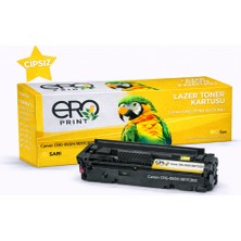 Ero Print Canon LBP-664cx Sarı Muadil Toner - 6000 Sayfalık Çipsiz Toner