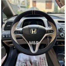 Honda Fd 6  Özel Kaplama Deri Direksiyon Kılıfı