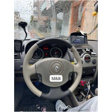 Megane 2 Orijinal Kaplama Deri Direksiyon Kılıfı