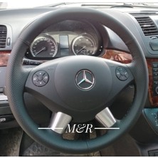 Mercedes Viano Araca Özel Orijinal Kaplama Deri Direksiyon Kılıfı