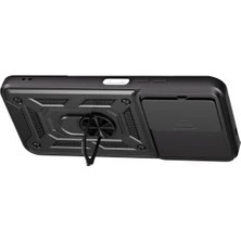 Zipax Xiaomi Redmi 15C 4g Uyumlu Kılıf Standlı Kamera Korumalı Tank Kapak Azn-Pars