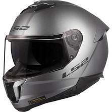 Ls2 Stream 2 Mat Titanium Motosiklet Kask