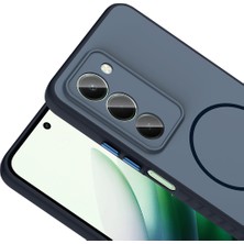 Zipax Xiaomi Redmi 15 Uyumlu Kılıf M-Safe Şarj Özellikli Şık Tasarım Zr-Tea