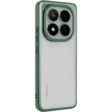 Zipax Xiaomi Redmi Note 14 Pro Plus Uyumlu Kılıf Silikon Lazer Lensli Kamera Korumalı Azn-Razer