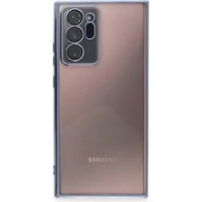 Zipax Samsung Galaxy Note 20 Ultra Uyumlu Kılıf Silikon Lazer Lensli Kamera Korumalı Azn-Razer