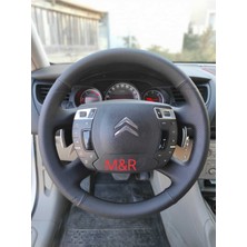 Citroen C5   Kaplama Deri Direksiyon Kılıfı