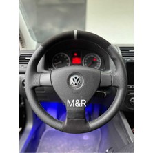 Volkswagen Golf 5 Kaplama Deri Direksiyon Kılıfı