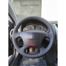 Peugeot 407  Kaplama Deri Direksiyon Kılıfı