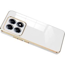 Zipax Xiaomi Mi 14T Pro Uyumlu Kılıf Parlak Silikon Kılıf Azn-Volet