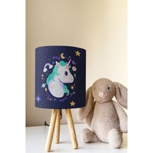 Talia Home Unicorn Çocuk Odası Abajur Masa Lambası TLAB-066