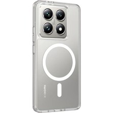 Zipax Xiaomi Mi 14T Pro Uyumlu Kılıf M-Safe Şarj Özellikli Premium Azn-Jota