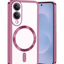 Zipax Samsung Galaxy S25 Edge Uyumlu Kılıf M-Safe Şarj Özellikli Azn-Kross