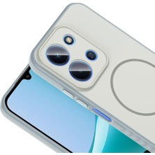 Zipax Xiaomi Redmi 15C Uyumlu Kılıf M-Safe Şarj Özellikli Şık Tasarım Zr-Tea