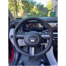 Hyundai Tucson 2025 Orijinal Kaplama Deri Direksiyon Kılıfı