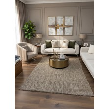 Rose'n Home Doğal Jüt-1 Doğal Bitkisel Iplikle Elde Dokuma Jüt Halı