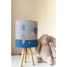 Talia Home Yıldız Tutan Fil Çocuk Odası Abajur Masa Lambası TLAB-074