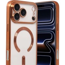 Zipax Apple iPhone 17 Pro Uyumlu Kılıf M-Safe Şarj Özellikli Azn-Kross