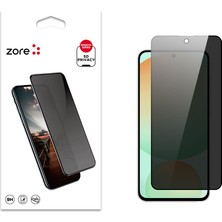 Goocamp Galaxy S24 Fe Zore New 5d Privacy Temperli Ekran Koruyucu - Siyah