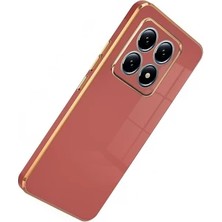 Zipax Xiaomi Mi 14T Pro Uyumlu Kılıf Parlak Silikon Kılıf Azn-Volet