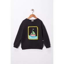 Dekim Moda Sweatshirt Çocuk "sumud, Özgür Filistin" Baskılı Pamuklu