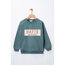 Dekim Moda Sweatshirt Kız Çocuk "hafız Kuran Yolcusu" Baskılı Pamuklu