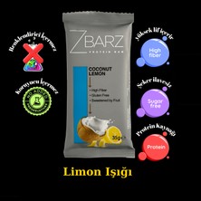 Zbarz Limonlu Hindistan Cevizli Protein Bar 12 Li (Yeşil Elma Ekşisi Hediyeli)