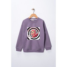 Dekim Moda Sweatshirt Kız Çocuk "ramazan Süper Kahramanları Yardımsever" Baskılı Pamuklu