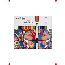 MarkEntegra Parlak Renkli Keçeli Kalemi Seti - 12 Adet