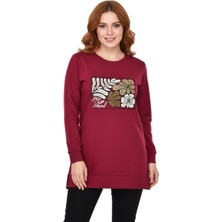 Caftan Kadın Sıfıryaka Önü Nakışlı Tunik BGL-ST05085