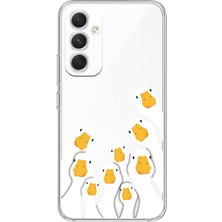 Manitoba Samsung Galaxy S25 Uyumlu Baskılı Yumuşak Silikon Şeffaf Telefon Kılıfı