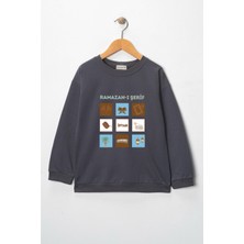 Dekim Moda Sweatshirt Çocuk "ramazan-I Şerif" Baskılı Pamuklu