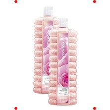 MarkEntegra Gül ve Kehribar Kokulu Banyo Köpüğü - Ikili Set 1lt