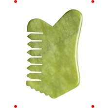 MarkEntegra Yeşim Taşı Çok Amaçlı Gua Sha Masaj ve Bakım Aleti