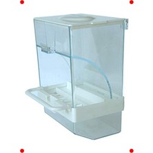 MarkEntegra Akıllı Taban Hazneli Kuş Yemliği Beyaz