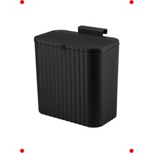 MarkEntegra Mutfak Askılı Çöp Kovası 15 Lt Siyah