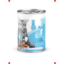 MarkEntegra Yetişkin Kedi Ton Balıklı & Hamsili Yaş Mama (12 x 400G)