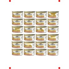 MarkEntegra Kedi Konservesi | Somonlu Tavuklu Soslu 24X85 gr