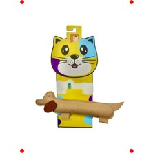 MarkEntegra Catnip Katkılı Köpek Figürlü Kedi Oyuncağı