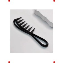 MarkEntegra Geniş Dişli Saç Şekillendirme Tarağı 19CM Siyah