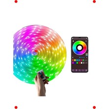 MarkEntegra 10M Rgb Peri Işık - Betooth & Müziğe Duyarlı