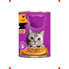 MarkEntegra Soslu Tavuklu Yetişkin Kedi Konservesi 400 gr