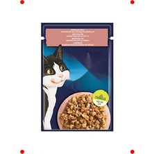 MarkEntegra Somonlu & Karidesli Yaş Kedi Maması (26X85GR)